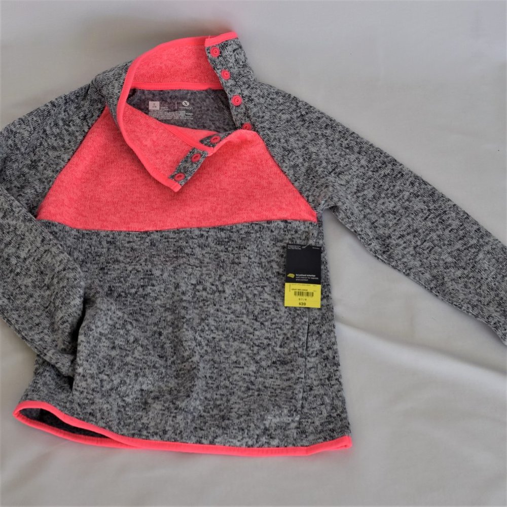 Xersion Mockneck Fleece Sweater - Girls' S 7/8